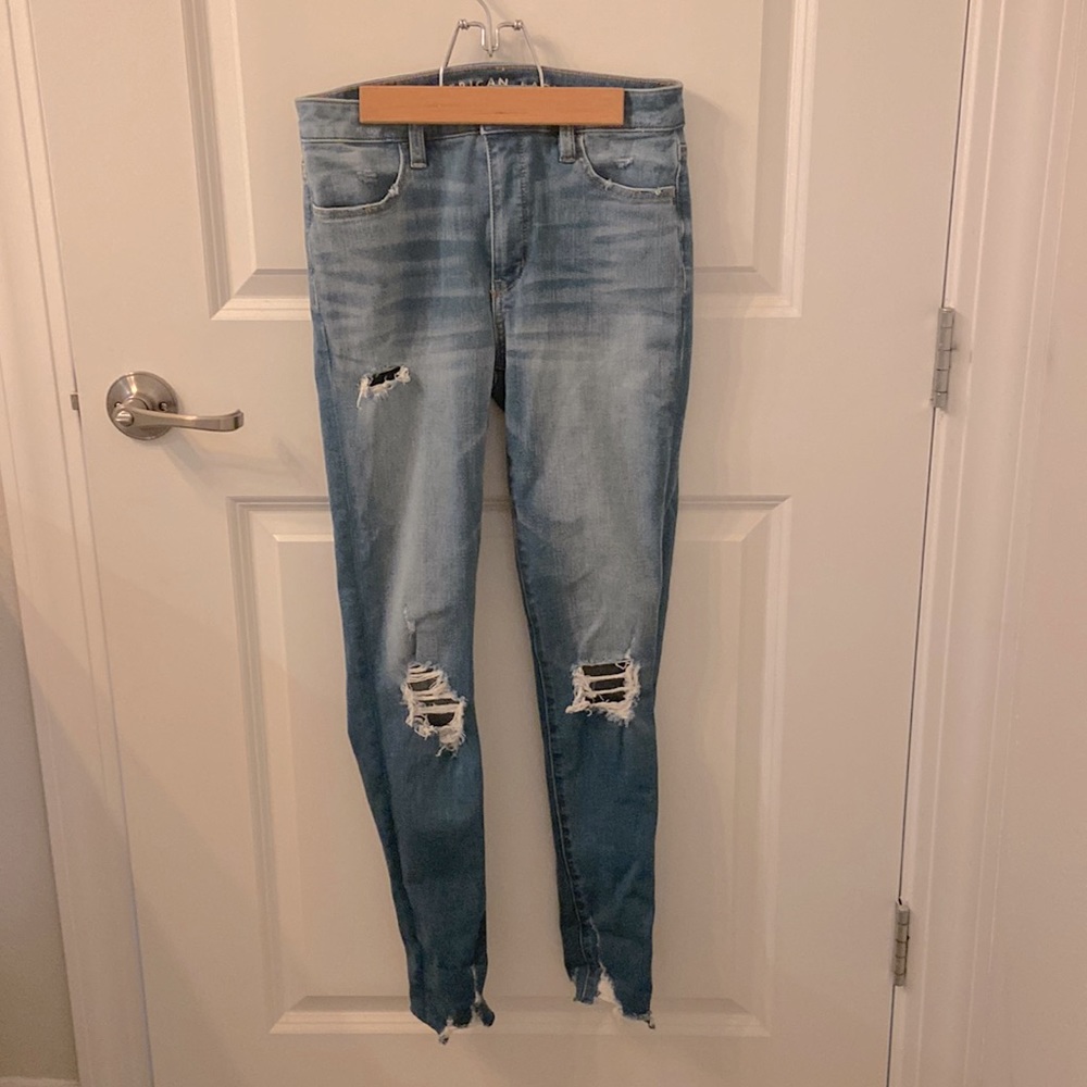american eagle light wash “the dream jean”